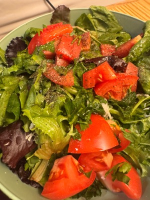 Frisse groene salade