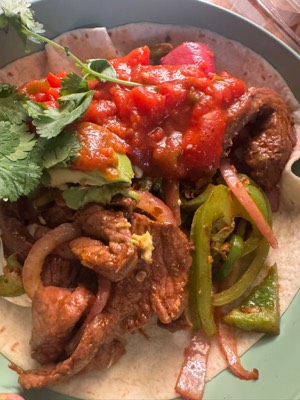 Fajita's met biefstuk