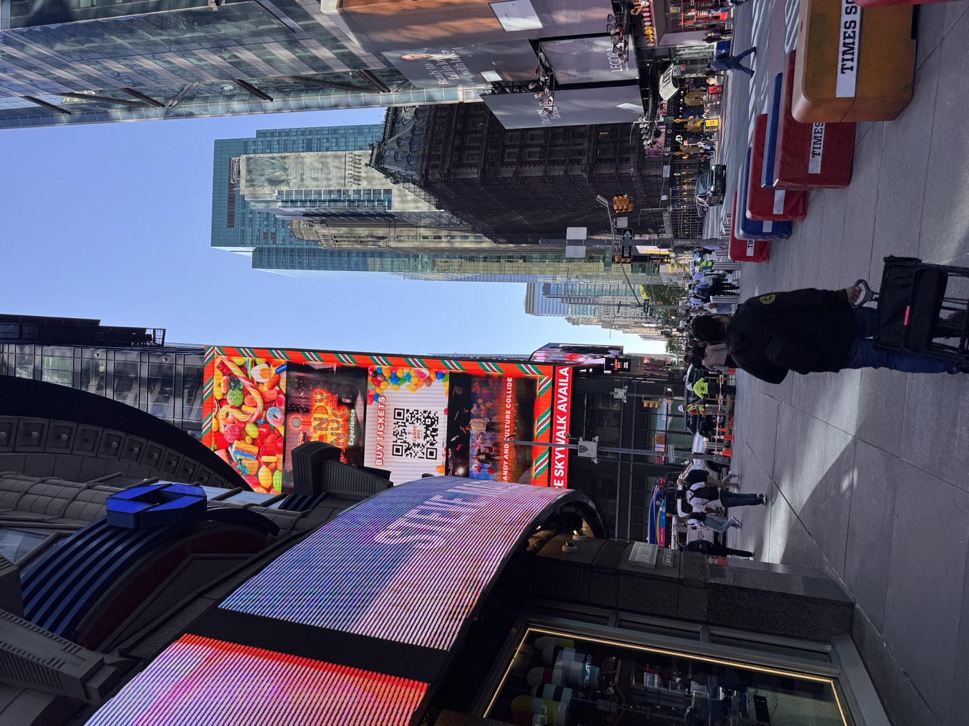 Times Square at night