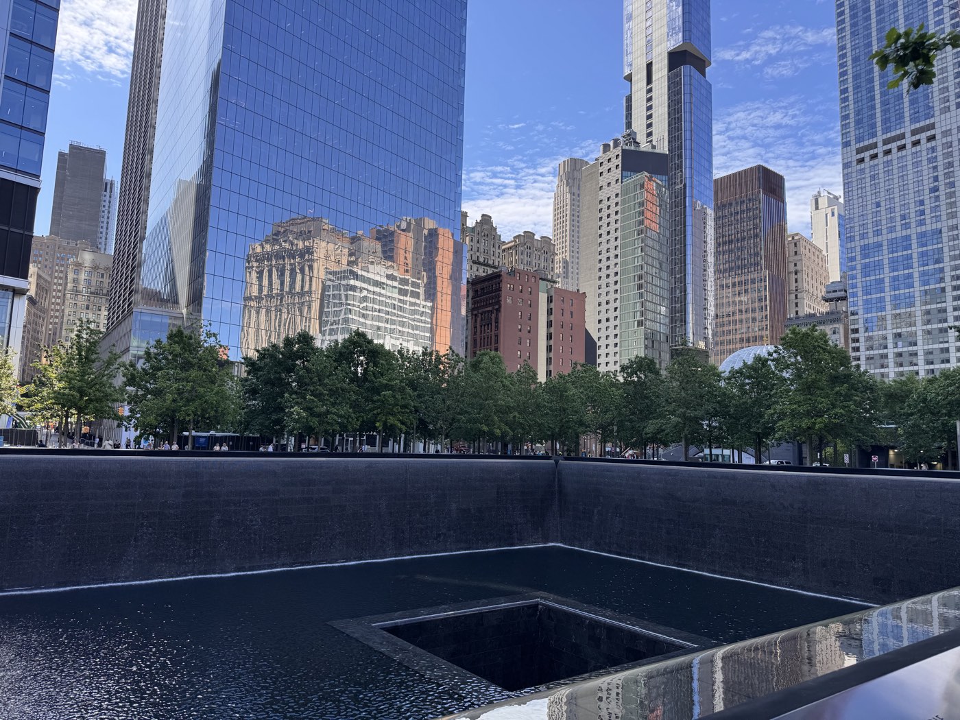 Lower Manhattan skyline